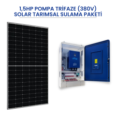 1.5HP TRİFAZE DALGIÇ POMPA - TARIMSAL SULAMA SİSTEMİ
