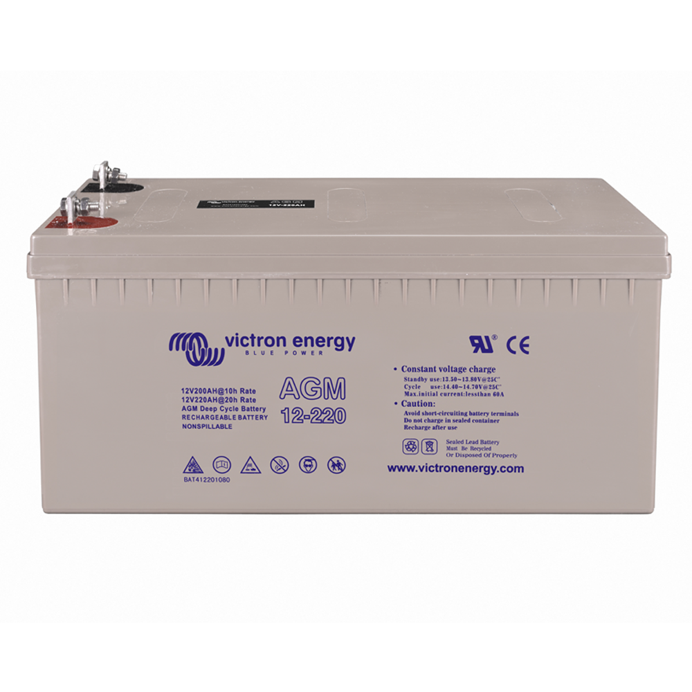 12V/220Ah AGM Deep Cycle Batt.