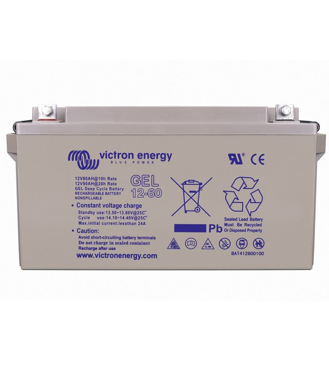 12V/60Ah Deep Cycle Jel Marine Akü