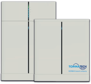 TommaTech 3kWh Lityum Batarya + Depolama Yönetim Sistemi
