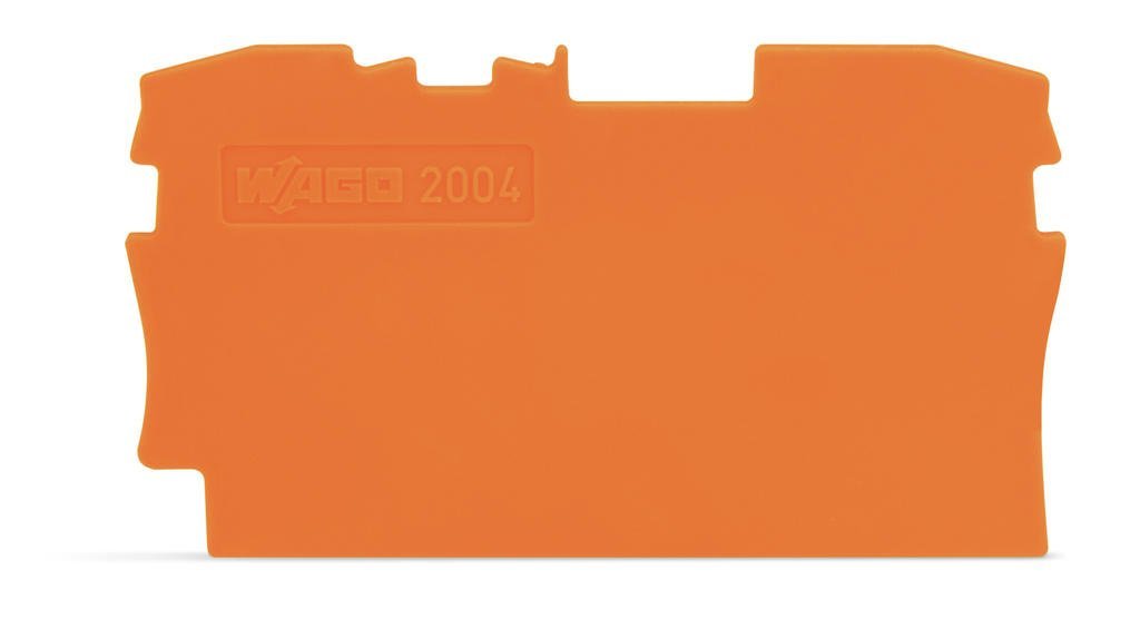 2004-1292 Nihayet Plakası 1mm Turuncu