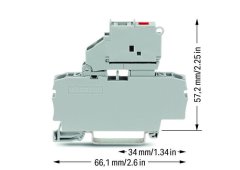 2002-1611/1000-542 5x20mm 2,5-4mm² Sigortalı klemens