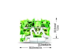 2002-1207 2,5mm² S/Y Toprak Ray Klemens