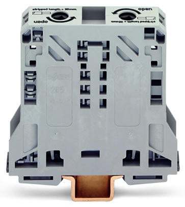 285-150 50-70mm² Tek giriş, tek çıkış, gri, 150A