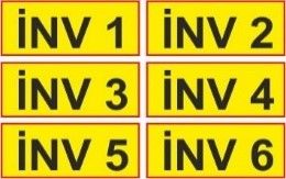 İNV 1-6 ARASI 4x10 CM FOLYO