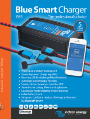Blue Smart IP65 Charger 12/7 + DC connector