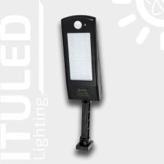 Solar LED Güneş Enerjili Dış Cephe-Dış Mekan Aydınlatma 10W Aydınlık Düzeyi ve Hareket Sensörlü ITU10305