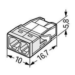 2273-202 2x2.5 mm2 Buat  Klemensi