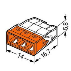 2273-203 3x2.5 mm2 Buat  Klemensi