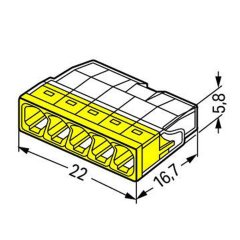 2273-205 5x2.5 mm2 Buat  Klemensi