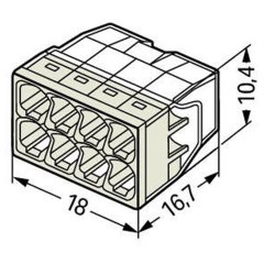 2273-208 8x2.5 mm2 Buat  Klemensi
