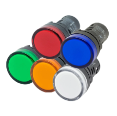 CAT Ø22MM LEDLİ SİNYAL LAMBASI YEŞİL 24V