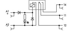 857-304 24VDC giriş, 24VDC çıkış 8A SSR