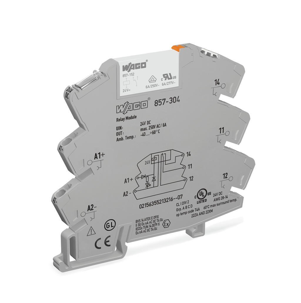 857-304 24VDC giriş, 24VDC çıkış 8A SSR