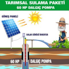 60HP DALGIÇ POMPA - TARIMSAL SULAMA SİSTEMİ