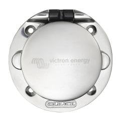 Victron Power Inlet stainless steel with cover 32A/250Vac (2p/3w)