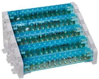 5 Kutuplu Kapaklı Dağıtıcı Ünite 15x10mm² 22 Delikli 250A