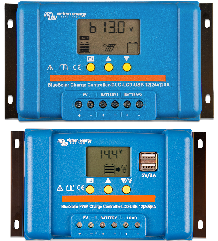 Victron Energy BlueSolar PWM-LCD&USB 12/24V-5A