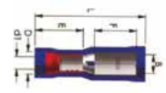 CAT 4.0-6.0MM TAM İZOLELİ KURŞUN DİŞİ KABLO UCU