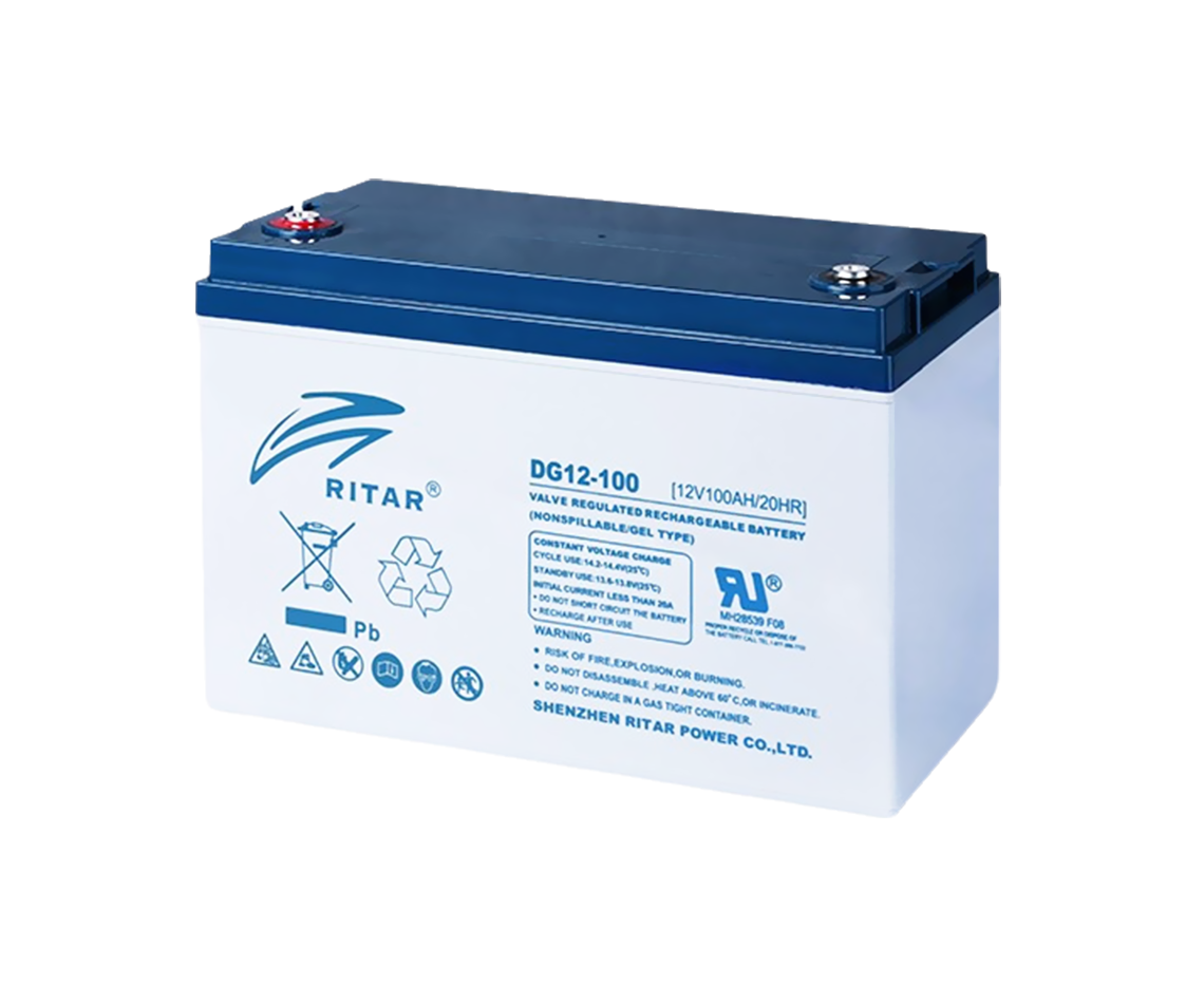 12V 100Ah Ritar Jel Akü DG12-100