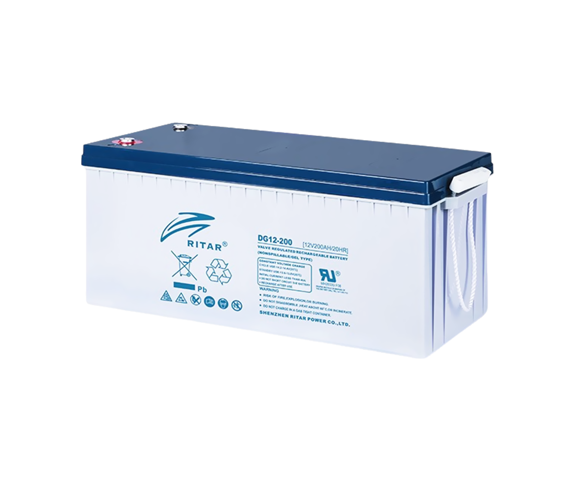 12V 200Ah Ritar Jel Akü DG12-200