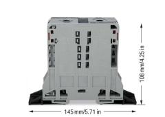285-181 2 iletkenli geçiş klemensi; 95 mm²
