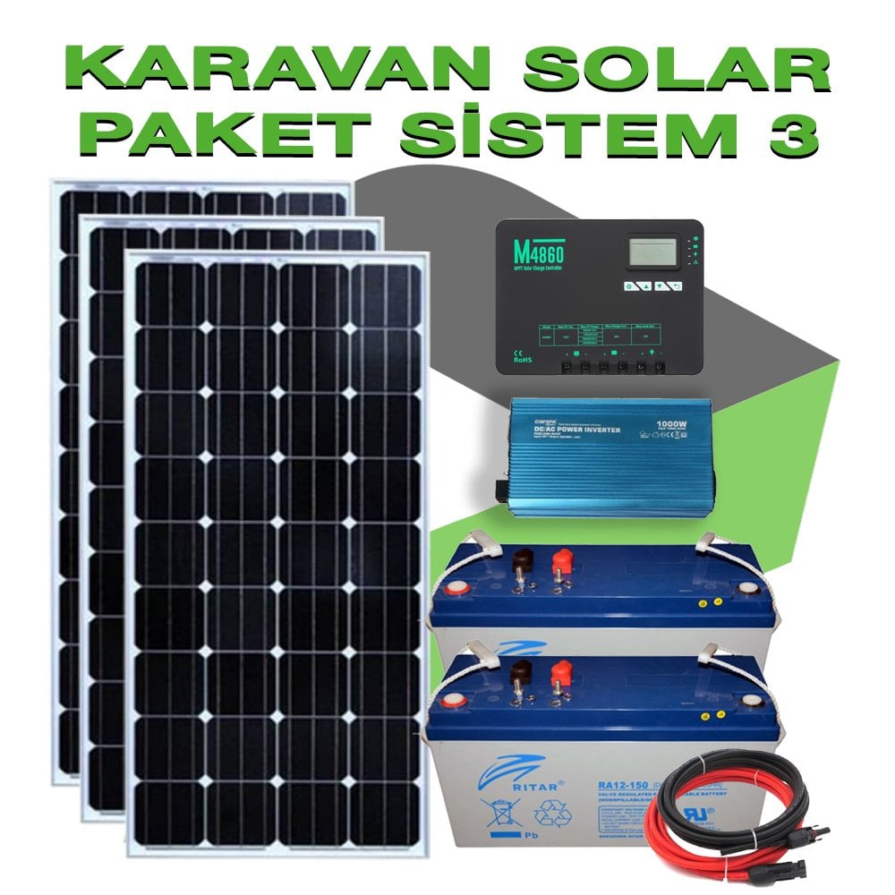 KARAVAN SOLAR  PAKET SİSTEM 3