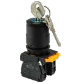 CAT Ø22MM 1NO ANAHTARLI KALICI BUTON