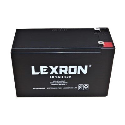 9Ah 12v LEXRON KURU TİP AKÜ