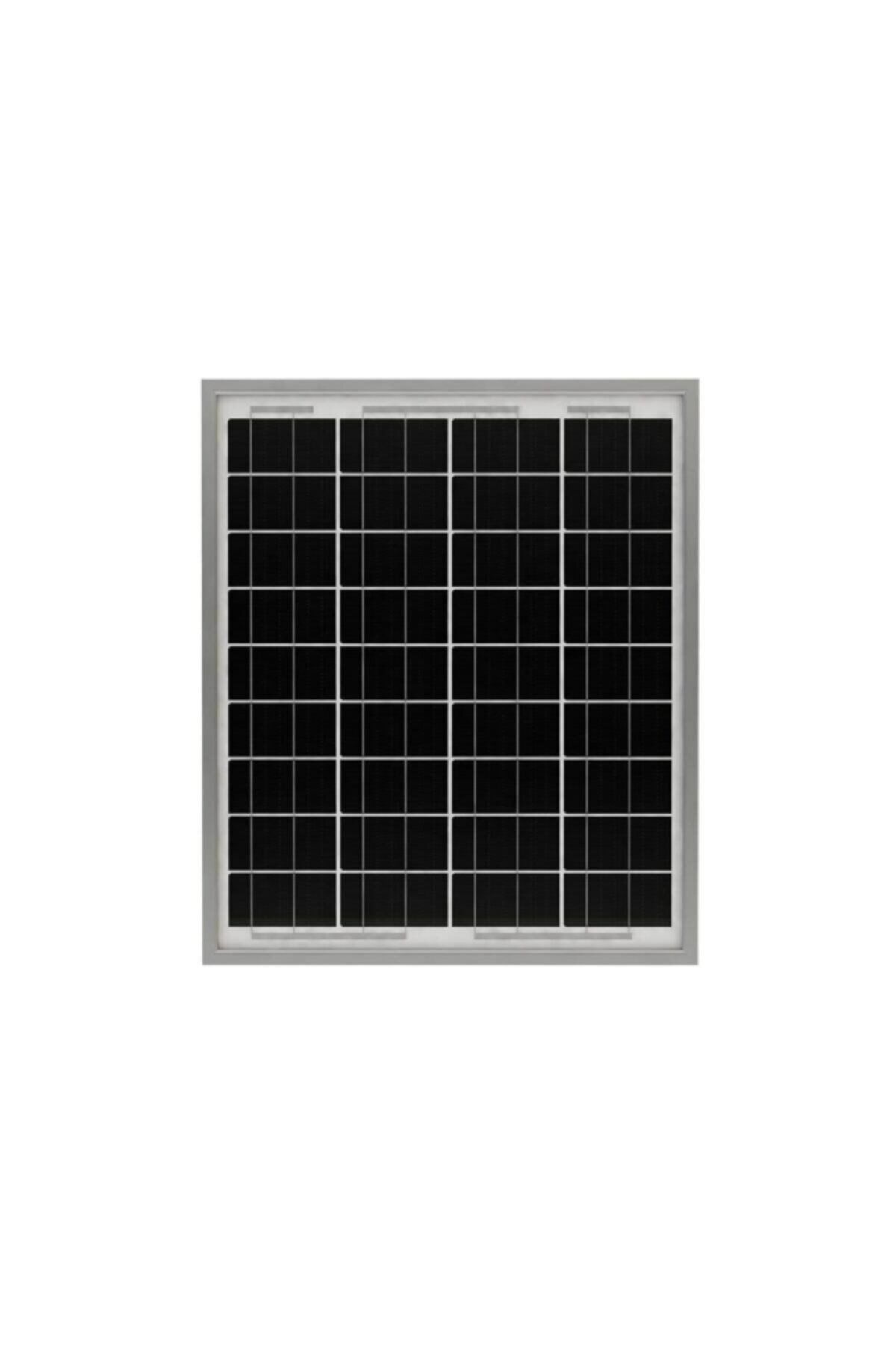 10W MONOKRİSTAL GÜNEŞ PANELİ