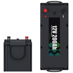 RV12200 - 12,8V X 200Ah 2,56KWh LiFePo4 Lityum Akü