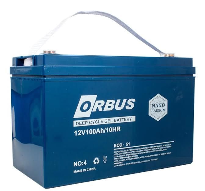 12V 100AH ORBUS JEL AKÜ
