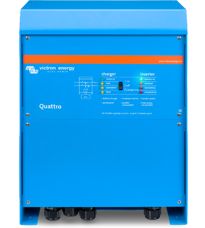Victron Quattro 12/5000/220-100/100 Inverter & Charger