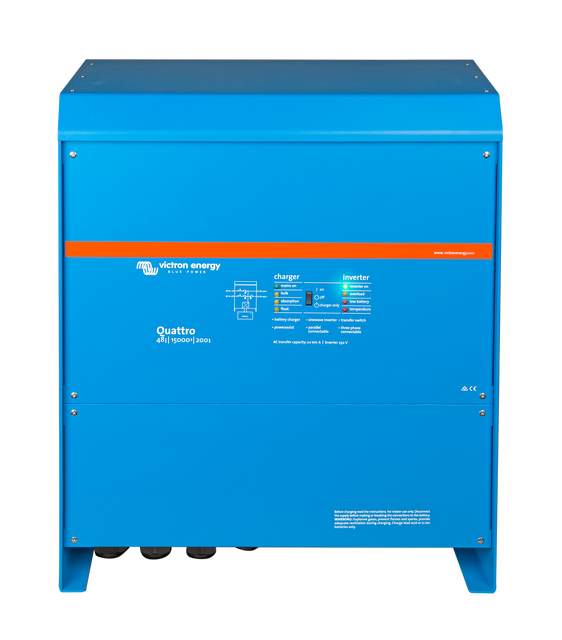 Victron Quattro 48/15000/200-100/100 Inverter & Charger
