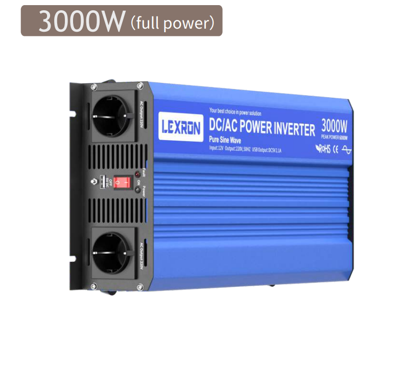 12V 3000 Watt Tam Sinüs İnverter