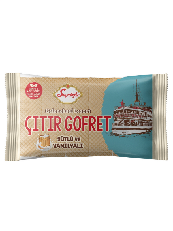 Seyidoğlu Çıtır Gofret - Sütlü Ve Vanilyalı