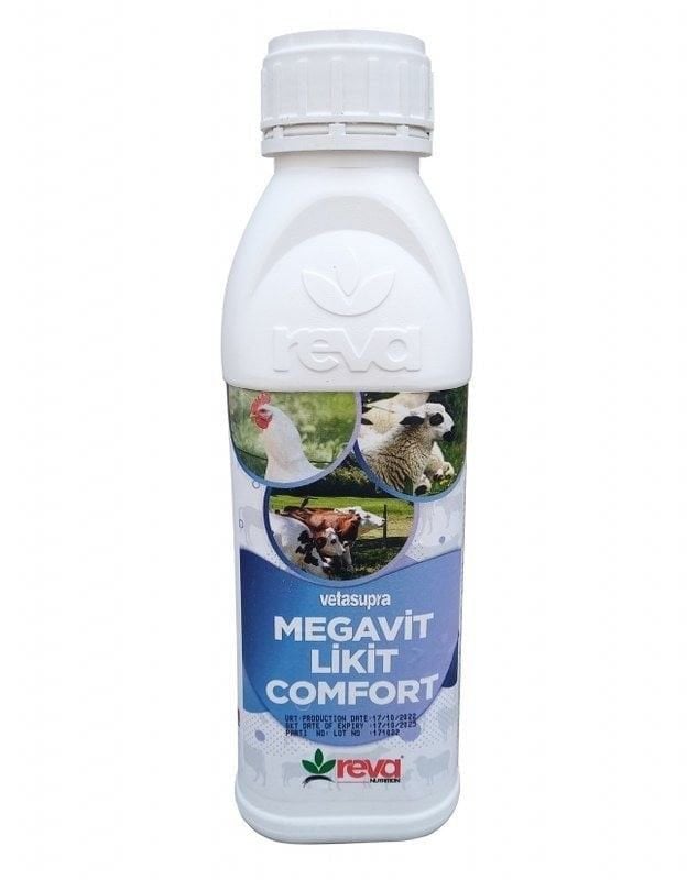 REVA VETASUPRA MEGAVİT SIVI VİTAMİN MİNERAL VE AMİNOASİT PREMİKSİ 1 LT (SIVI PREMİKS)
