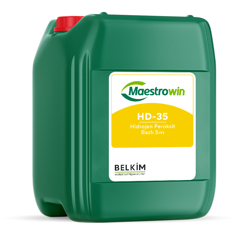 MAESTROWİN HD-35 HİDROJEN PEROKSİT 5 LT DEZENFEKTAN ( SIVI ÜRÜNLER YURTİÇİ KARGO İLE GÖNDERİLİR)