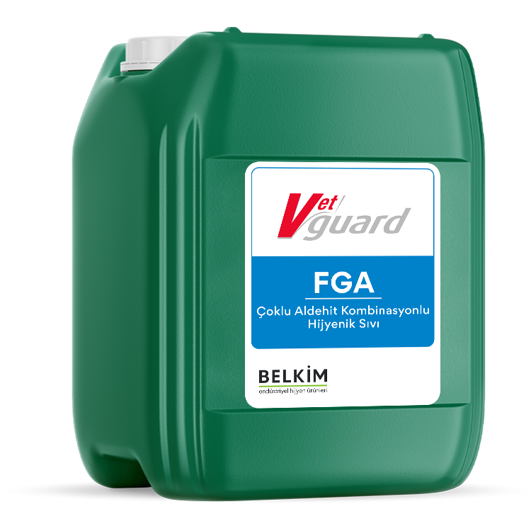 VETGUARD FGA ÇOKLU ALDEHİT KOMBİNASYONLU DEZENFEKTAN ( SIVI ÜRÜNLER YURTİÇİ KARGO İLE GÖDERİM YAPILMAKTADIR.)