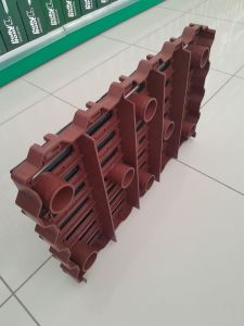 PLASTİK IZGARA KAUÇUK TABANLIK  40X60X5