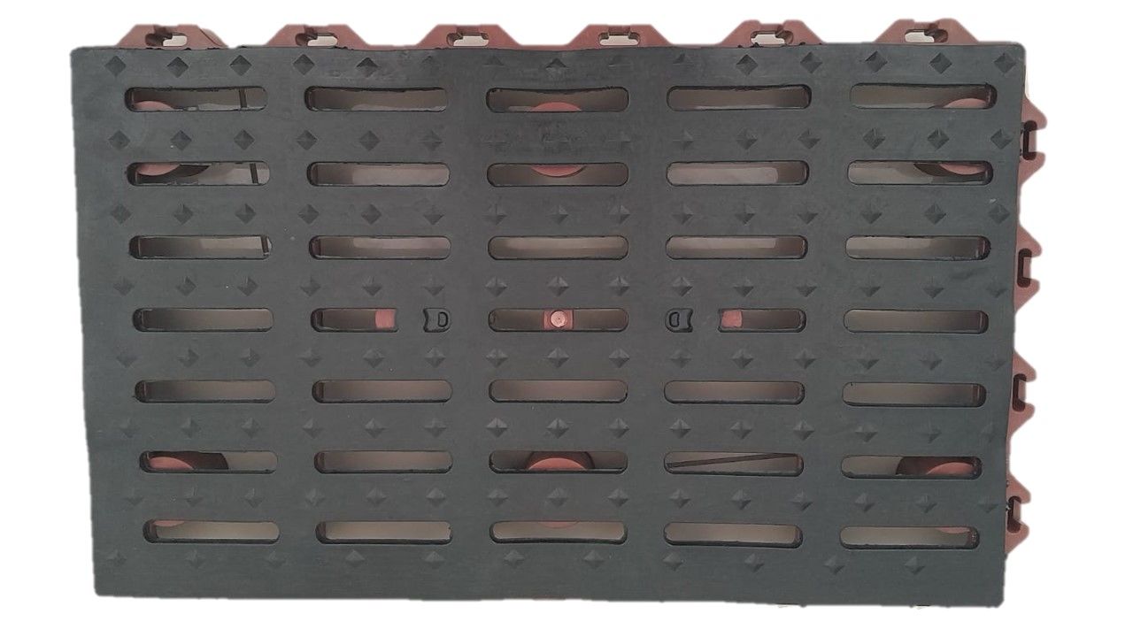 PLASTİK IZGARA KAUÇUK TABANLIK  40X60X5