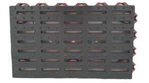 PLASTİK IZGARA KAUÇUK TABANLIK  40X60X5