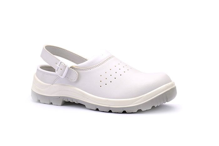 YL 904-02 Çelik Burun Beyaz Sandalet İş Ayakkabısı