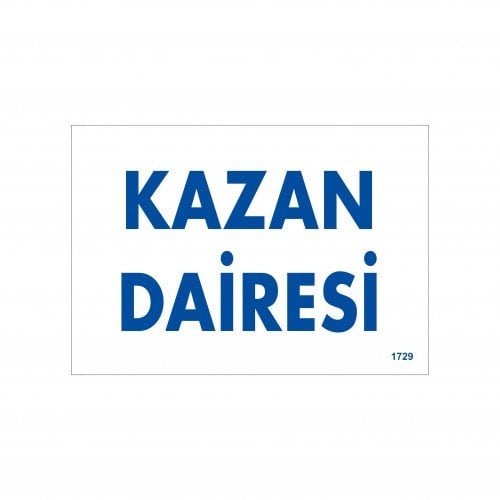 1729 Kazan Dairesi Dekote Levha 12X25 cm