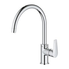 GROHE Bauedge Tek Kumandalı Eviye Bataryası - 31367001