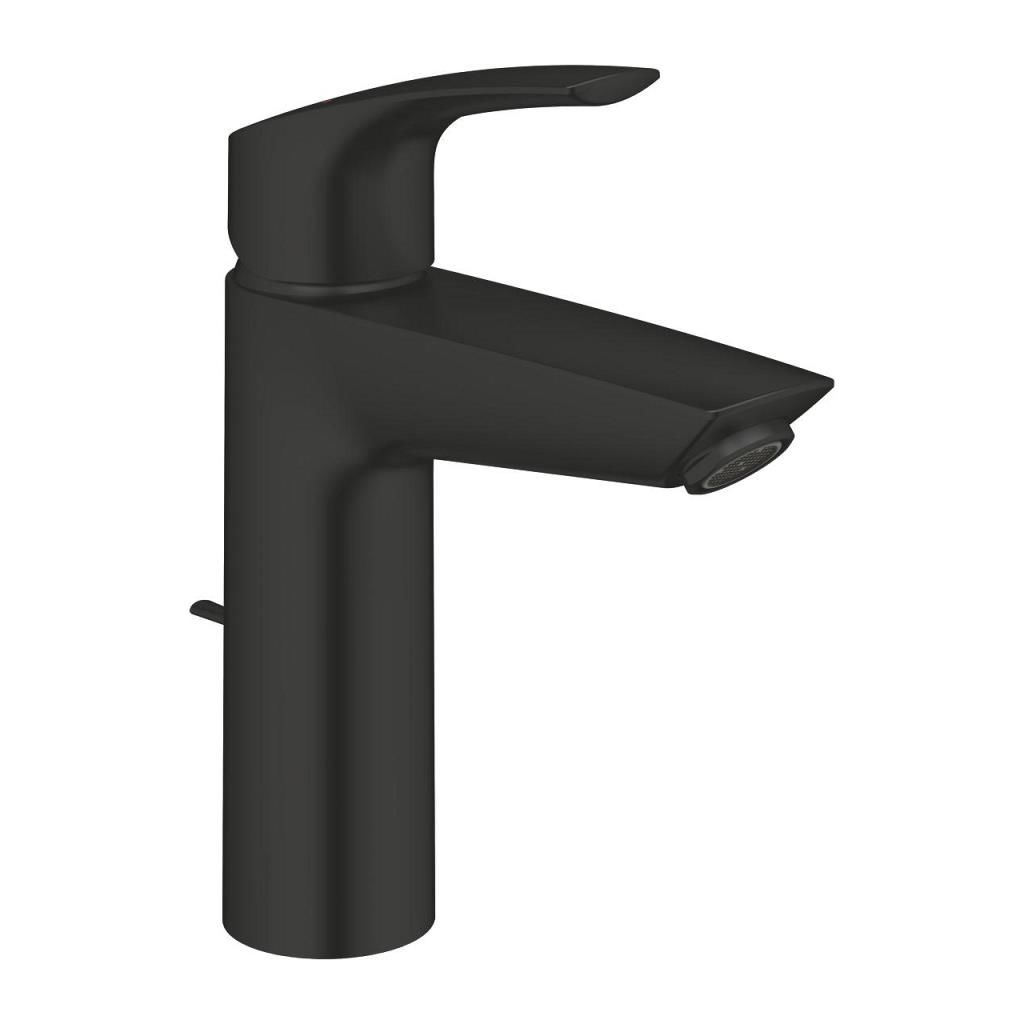 GROHE Eurosmart Tek Kumandalı Lavabo Bataryası M-Boyut Mat Siyah- 233222433