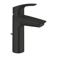 GROHE Eurosmart Tek Kumandalı Lavabo Bataryası M-Boyut Mat Siyah- 233222433