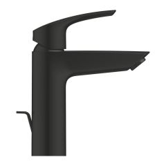 GROHE Eurosmart Tek Kumandalı Lavabo Bataryası M-Boyut Mat Siyah- 233222433