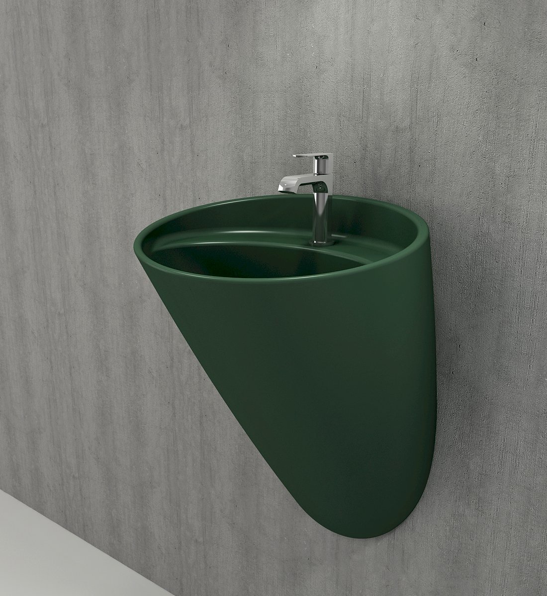 Venezia Monoblok Lavabo Mat Yeşil 1083-027-0126