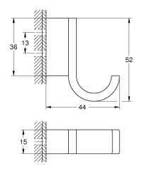 Selection Tekli Havlu Askısı 41039A00